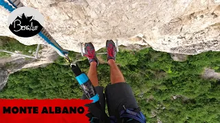 Klettersteig am Gardasee:  Monte Albano (Schwierigkeit D)