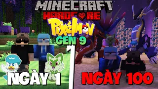 TINNT SINH TỒN 100 NGÀY TRONG MINECRAFT PIXELMON GEN 9 CÙNG VỚI THẰNG BẠN THÂN SỂM MC !!