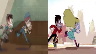 SVTFOE & S.T.A.R.S. Vs The Forces Of Resident Evil intros (Side-By-Side)