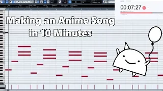 Attempting to Make a Sad Anime Theme in 10 Minutes || Shady Cicada