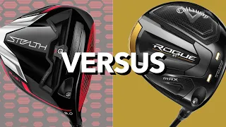 BEST DRIVER - TaylorMade Stealth v Callaway Rogue