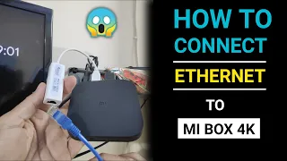 How to Connect Ethernet to MI Box 4K | Ethernet to USB Adaptor for MI Box 4K