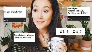 what first year of uni is really like || university q&a || Mei-Ying Chow x King's College London