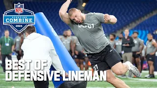 Best Workouts of Defensive Lineman | 2024 NFL Scouting Combine