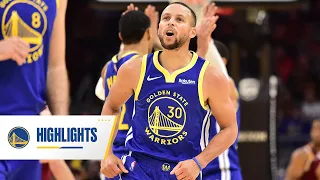 Steph Hits 9 Threes (AGAIN) in 40-Point Performance in Cleveland | Nov. 18, 2021