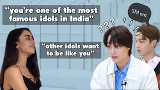 EXO Kai meets an interviewer that speaks FACTS