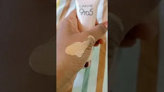 Lakme 9to5 CC cream Almond shade for dusky skin☺️