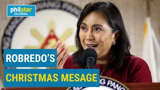 Bonds should not falter amid the pandemic says Robredo on Christmas message