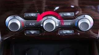 2013 NISSAN Pathfinder - Rear Climate Controls (if so equipped)