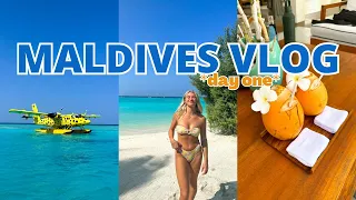 Travel Vlog: Girls' Trip to the MALDIVES!! *day one*