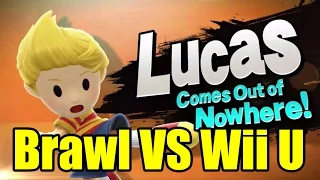 Lucas Moveset/Graphic Comparison (Brawl VS Super Smash Bros Wii U)