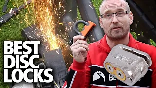 What's the best motorcycle disc lock? Angle grinder and hammer attack destruction review