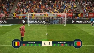 PES 2019 | BELGIUM vs PORTUGAL | Penalty Shootout | Ronaldo VS Hazard | Gameplay PC