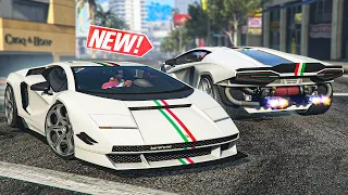 GTA 5 Online - NEW Pegassi Torero XO Customization! (Lamborghini Countach)