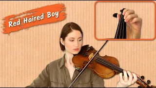 Red Haired Boy // Beginner Fiddle Tutorial