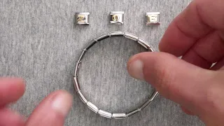 How to add charm links to your Dolceoro Italian Modular Charm Bracelet