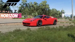 [Forza Horizon 5 Soundtrack] Glass Animals - Heat Waves (Shakur Ahmad Remix) Ferrari 458 gameplay!