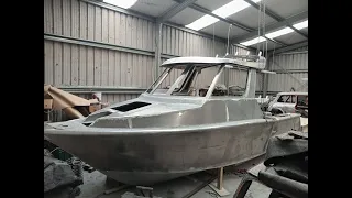 HMD alloy kit set boat build part 18