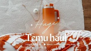 TEMU HAUL  Halloween, Home Decor, Clothing and MORE