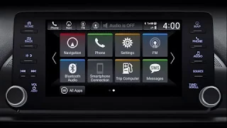 How to Customize the Display Audio Home Screen on the 2018 Honda Accord