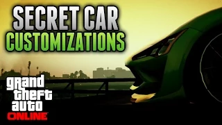 GTA 5 Online - Best Secret Car Customizations on GTA 5 Online! Rare & Secret Cars Online