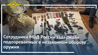 Ирина Волк: Сотрудники МВД России задержали подозреваемых в незаконном обороте оружия