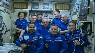 Hazzaa al-Mansoori makes history as first arab astronaut on the ISS | AFP