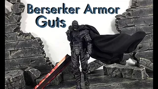 Max Factory Figma Berserk Repaint Bloody Edition BERSERKER ARMOR GUTS Action Figure Toy Review