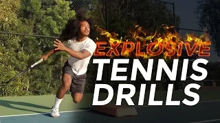 7 BEST Explosive Tennis Power Training Exercises You Should Be Doing (Increase Speed + Agility)