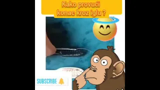 Kako provući konac kroz iglu jednostavno.