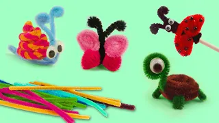 4 Easy Animals with PIPE CLEANER - Part 2