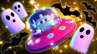 Baby Cars -  Special HALLOWEEN - Trick or Treat - Car City ! Cars and Trucks Cartoon for kids