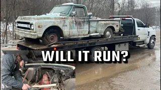 1969 C10 Saved From the Crusher! WILL IT RUN?!??