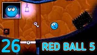 RED BALL 5 | Gameplay Walkthrough | Part-26 Level 146-150