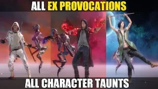 Devil May Cry 5 Every Ex Provocation ( Secret Taunt ) - All Character Taunts Showcase