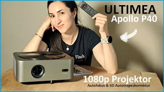 Ultimea Apollo P40 Review: Solider 1080p Projektor für PC, Konsole & Smartphone /Amazon Prime Deals