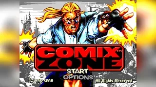 COMIX ZONE (Полное прохождение)