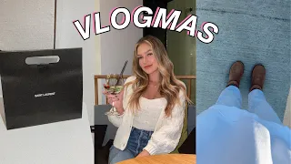 vlogmas: new purchases, holiday market, + jazz night | maddie cidlik