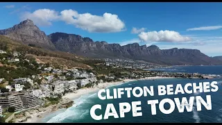 Clifton Beaches - Cape Town 🇿🇦 Cinematic 4K Drone