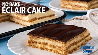 How to Make No Bake Eclair Cake