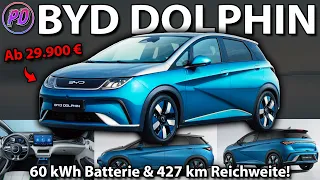 BYD DOLPHIN 2023 - Finale Preise und Launch bekannt! Bis zu 60 kWh & kommt über 400 km!