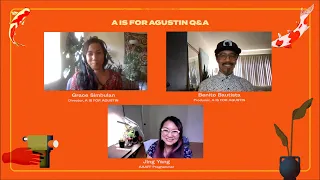 A IS FOR AGUSTIN Q&A with Director Grace Simbulan and Producer Benito Bautista