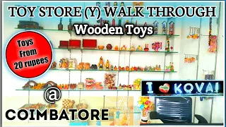 Toy Store (y) - Walk Through | Coimbatore | From Chris & Jac's | Wooden Toys | 90s Toys |