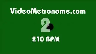 Human Voice 210 BPM Metronome