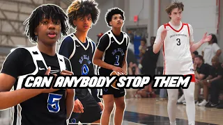 Can anybody stop AB Elite EYBL? #1 Player in Texas Dawson Battie Goes Off!