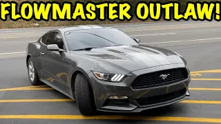 2017 Ford Mustang 3.7L V6 w/ FLOWMASTER OUTLAWS!