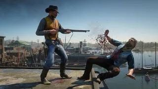 Red Dead Redemption 2 - Slow Motion Brutal Kills Vol.62 (PC 60FPS)