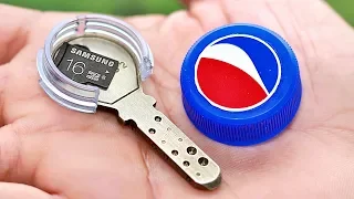 3 Amazing Bottle Caps Life Hacks