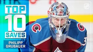 Top 10 Philipp Grubauer saves from 2018-19