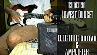 VAULT strat & PALCO amplifier | unboxing | review | lowest budget | Tiwari ji Official